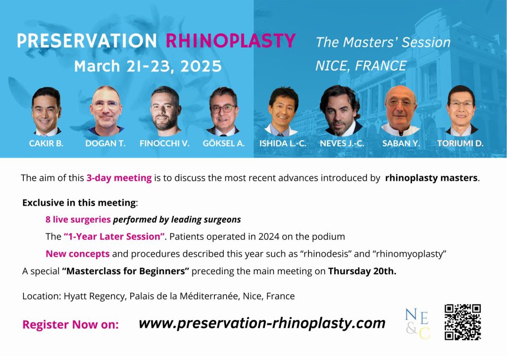 Preservation Rhinoplasty Nice – The Masters 2025
